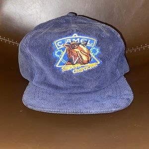 Vintage Navy Blue Camel Cigarettes Trucker Hat